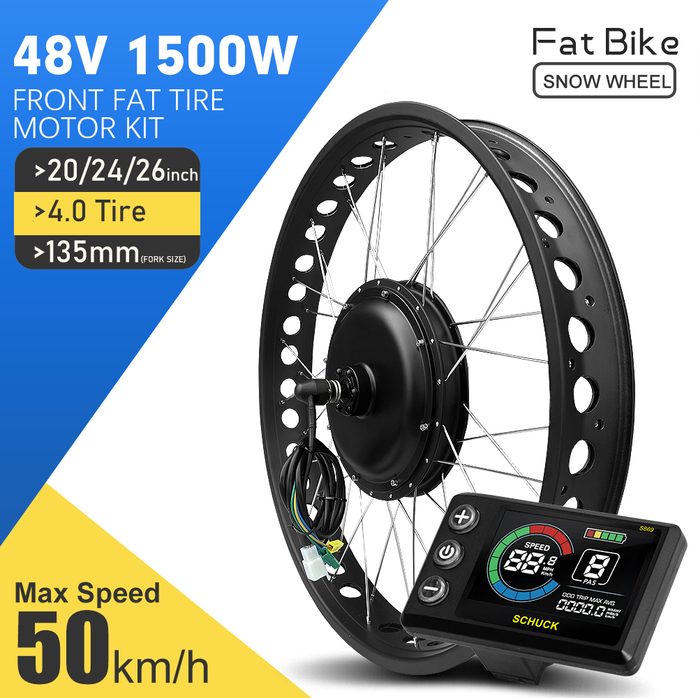 Electric Bicycle Fat Conversio - đánh giá và giá 72V 5000W Hub Motor Kit